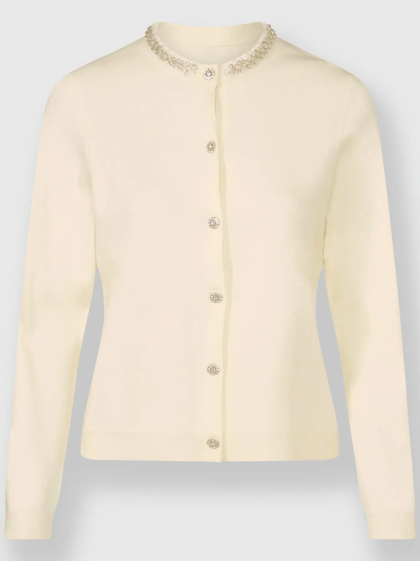 Ashley Brooke Gilets Et Cardigans<Veste en tricot fin petites pierres brillantes fantaisie