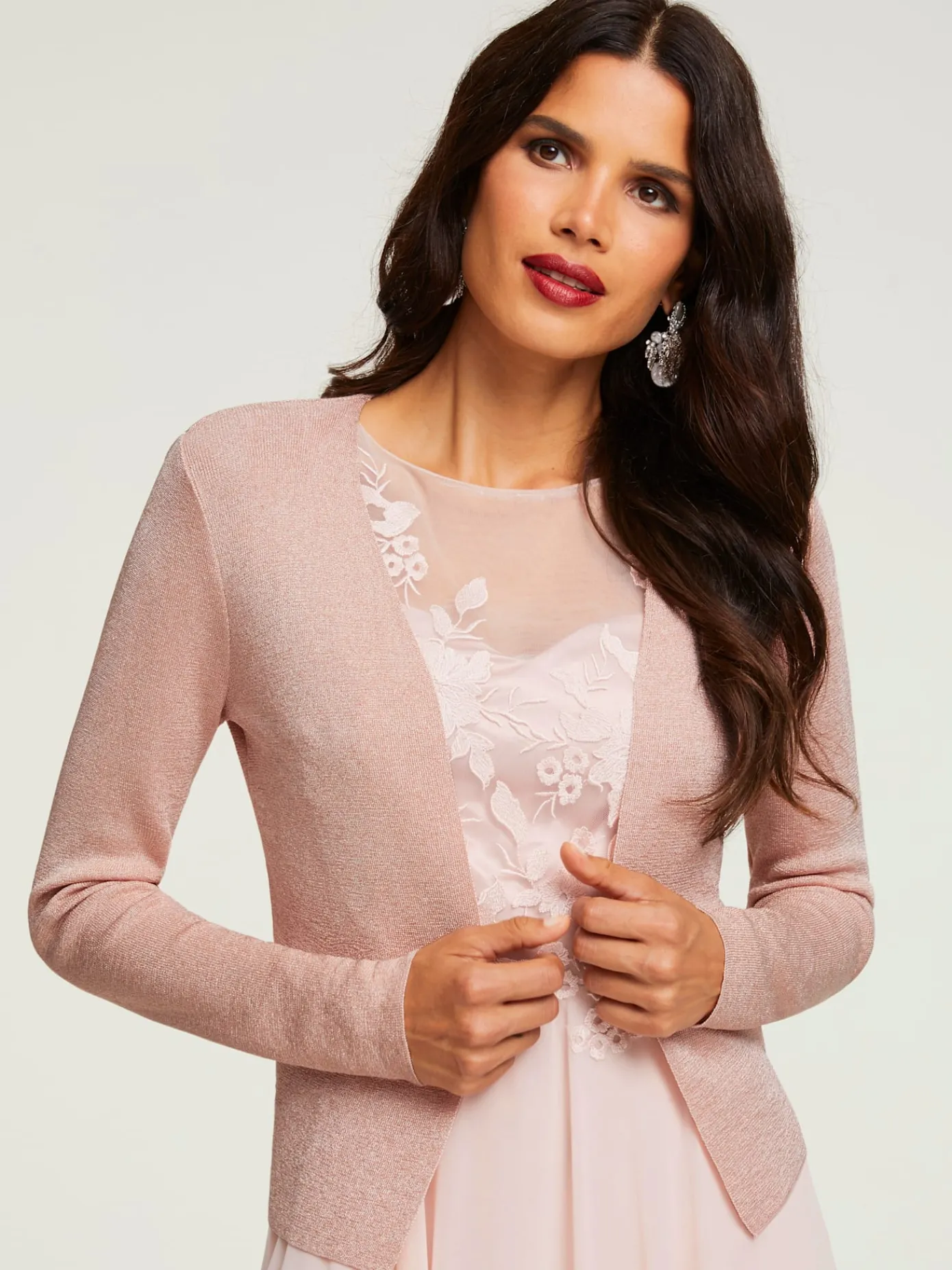 Ashley Brooke Tenues De Cérémonie|Gilets Et Cardigans<Veste en tricot fin style élégant