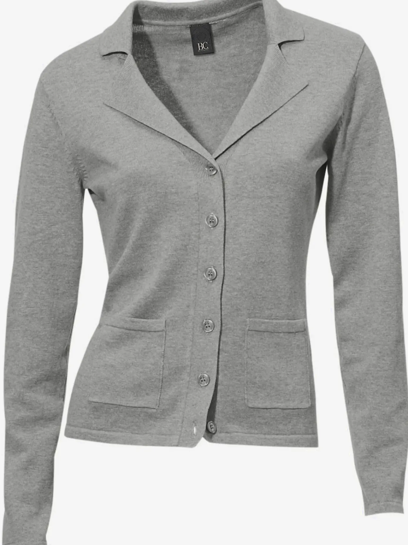 Linea Tesini Gilets Et Cardigans<Veste en tricot fin superbe basique avec poches plaquées