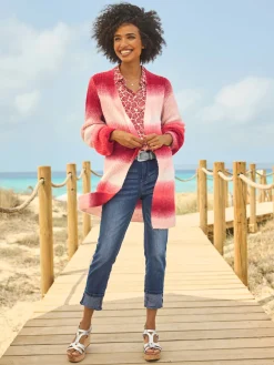 Linea Tesini Gilets Et Cardigans<Veste en tricot grosse maille douce