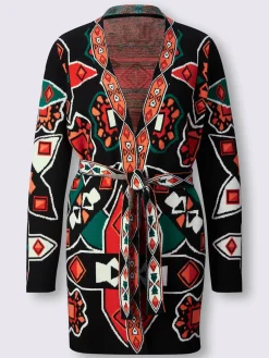 Rick Cardona Gilets Et Cardigans<Veste en tricot jacquard tricot jacquard de qualité