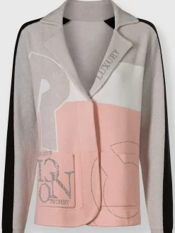 Rick Cardona Gilets Et Cardigans<Veste en tricot jacquard motif patchwork