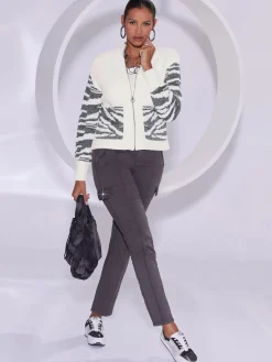 Creation L Gilets Et Cardigans<Veste en tricot jacquard douceur et bien-être