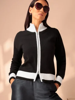 Rick Cardona Gilets Et Cardigans<Veste en tricot joli aspect contrasté