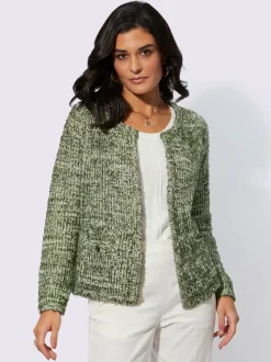 Creation L Gilets Et Cardigans<Veste en tricot joli fil fantaisie
