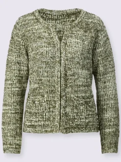 Creation L Gilets Et Cardigans<Veste en tricot joli fil fantaisie