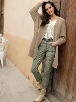 Mandarin Gilets Et Cardigans<Veste en tricot manches raglan