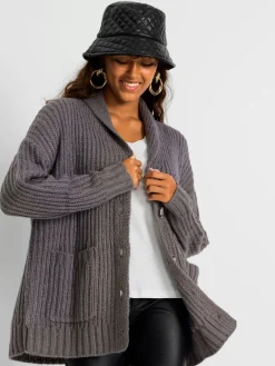 Gilets Et Cardigans<Veste en tricot moelleux et chaud