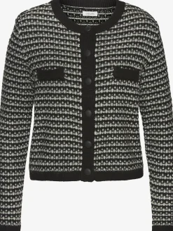 LASCANA Gilets Et Cardigans<Veste en tricot motif à carreaux tendance