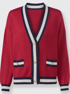 Rick Cardona Gilets Et Cardigans<Veste en tricot motif color block tendance