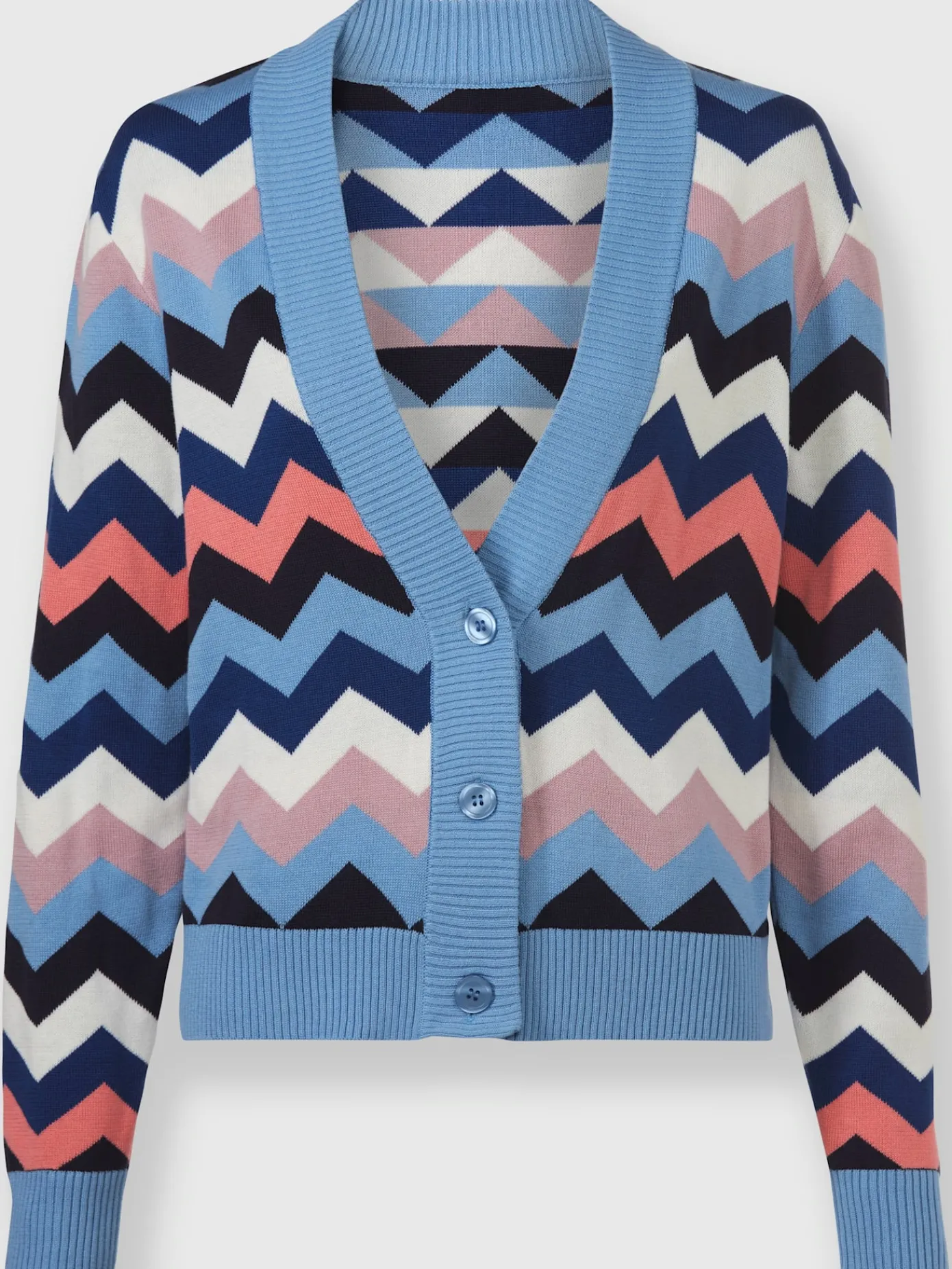 Rick Cardona Gilets Et Cardigans<Veste en tricot motif zigzag tendance