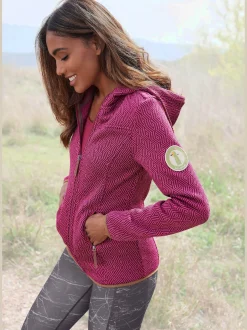 LASCANA ACTIVE Vestes<Veste en tricot polaire avec capuche