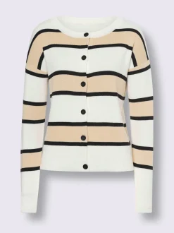 Best Connection Gilets Et Cardigans<Veste en tricot rayures tendance