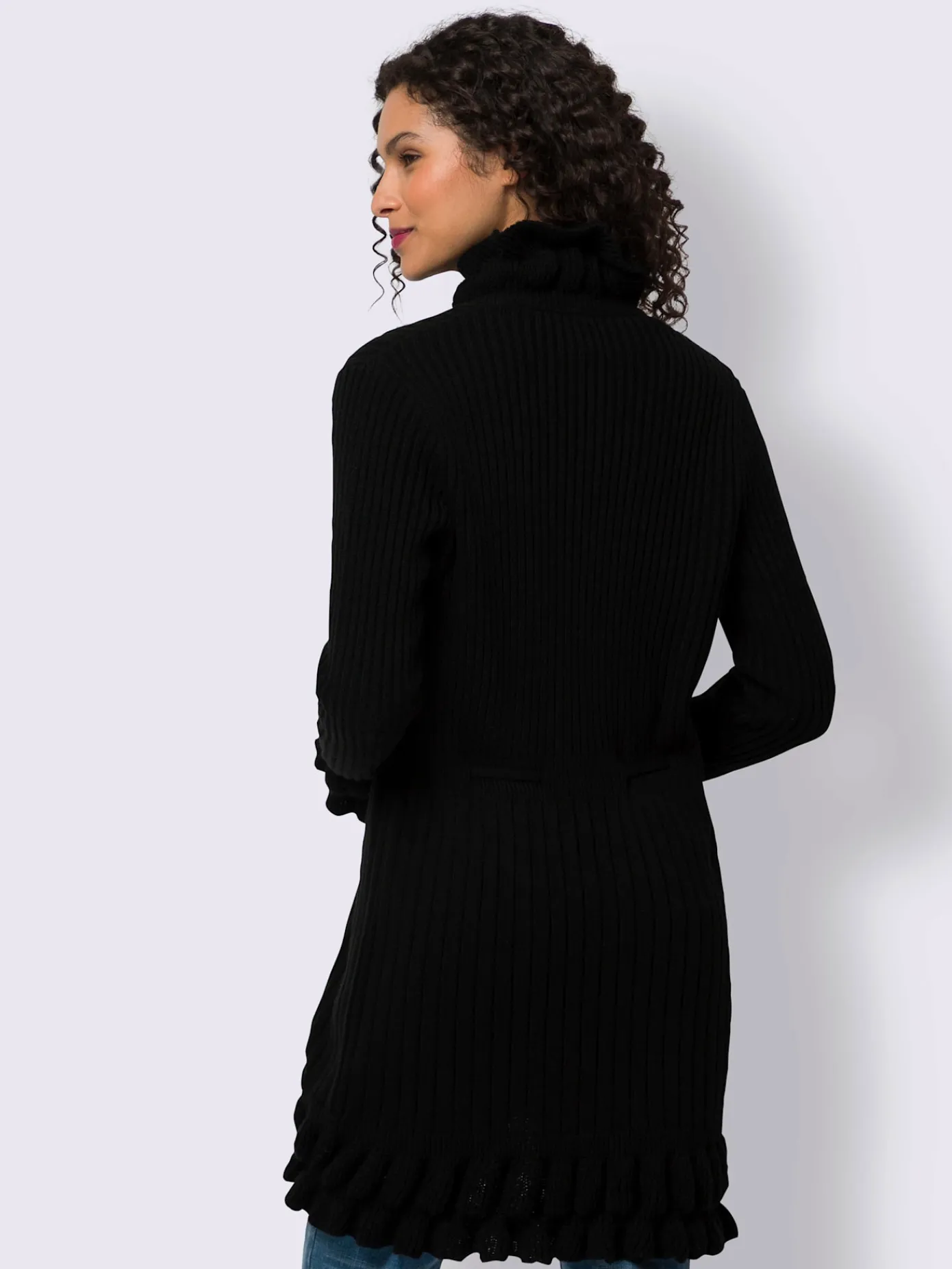 Linea Tesini Gilets Et Cardigans<Veste en tricot superbe mélange de motifs tricotés