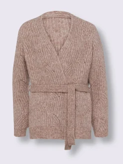 Linea Tesini Gilets Et Cardigans<Veste en tricot tricot ajouré