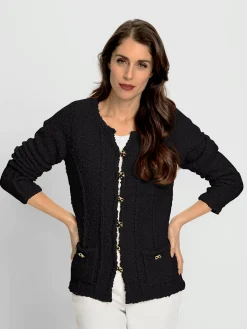 Ashley Brooke Gilets Et Cardigans<Veste en tricot tricot bouclé