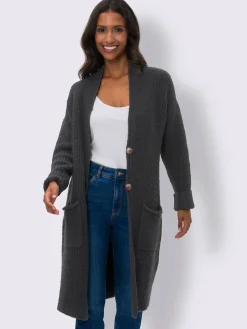 Mandarin Gilets Et Cardigans<Veste en tricot tricot doux