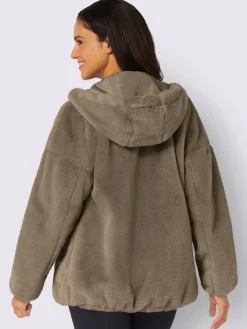 Vestes<Veste imitation fourrure allure tendance