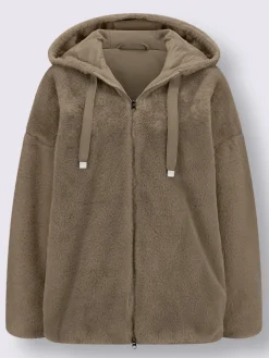 Vestes<Veste imitation fourrure allure tendance