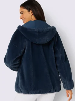 Vestes<Veste imitation fourrure allure tendance