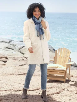 Linea Tesini Vestes<Veste imitation fourrure imitation fourrure douce