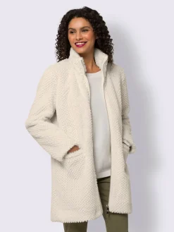 Linea Tesini Vestes<Veste imitation fourrure imitation fourrure douce