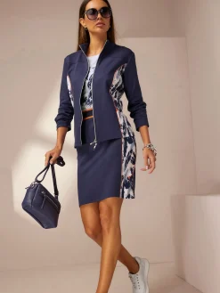 Rick Cardona Vestes<Veste légère empiècements contrastés pour une silhouette affinée