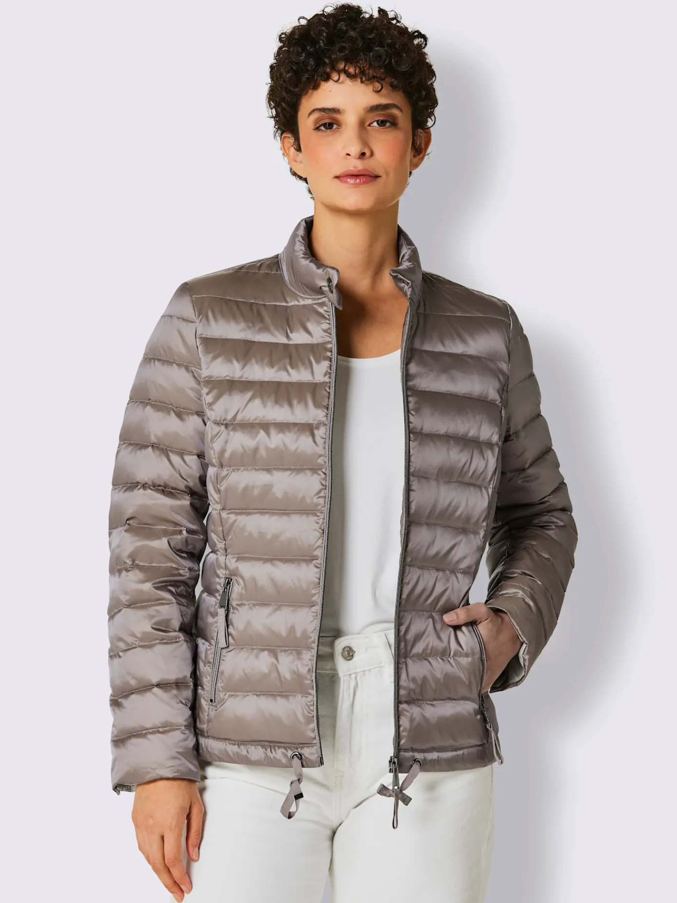 CREATION L PREMIUM Vestes<Veste légère en duvet superbe qualité légèrement brillante