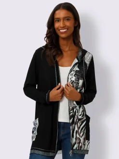 Mandarin Vestes<Veste légère imprimé