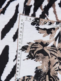 Mandarin Vestes<Veste légère imprimé