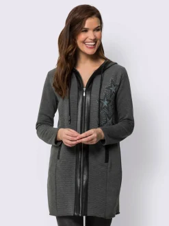 Mandarin Vestes<Veste légère petites pierres brillantes fantaisie