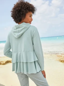 Linea Tesini Vestes<Veste légère volants affinants