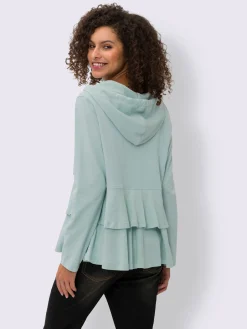 Linea Tesini Vestes<Veste légère volants affinants