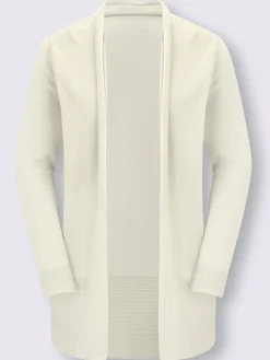 Gilets Et Cardigans<Veste longue en tricot 100% coton pima