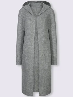 Mandarin Gilets Et Cardigans<Veste longue en tricot coupe longue mode