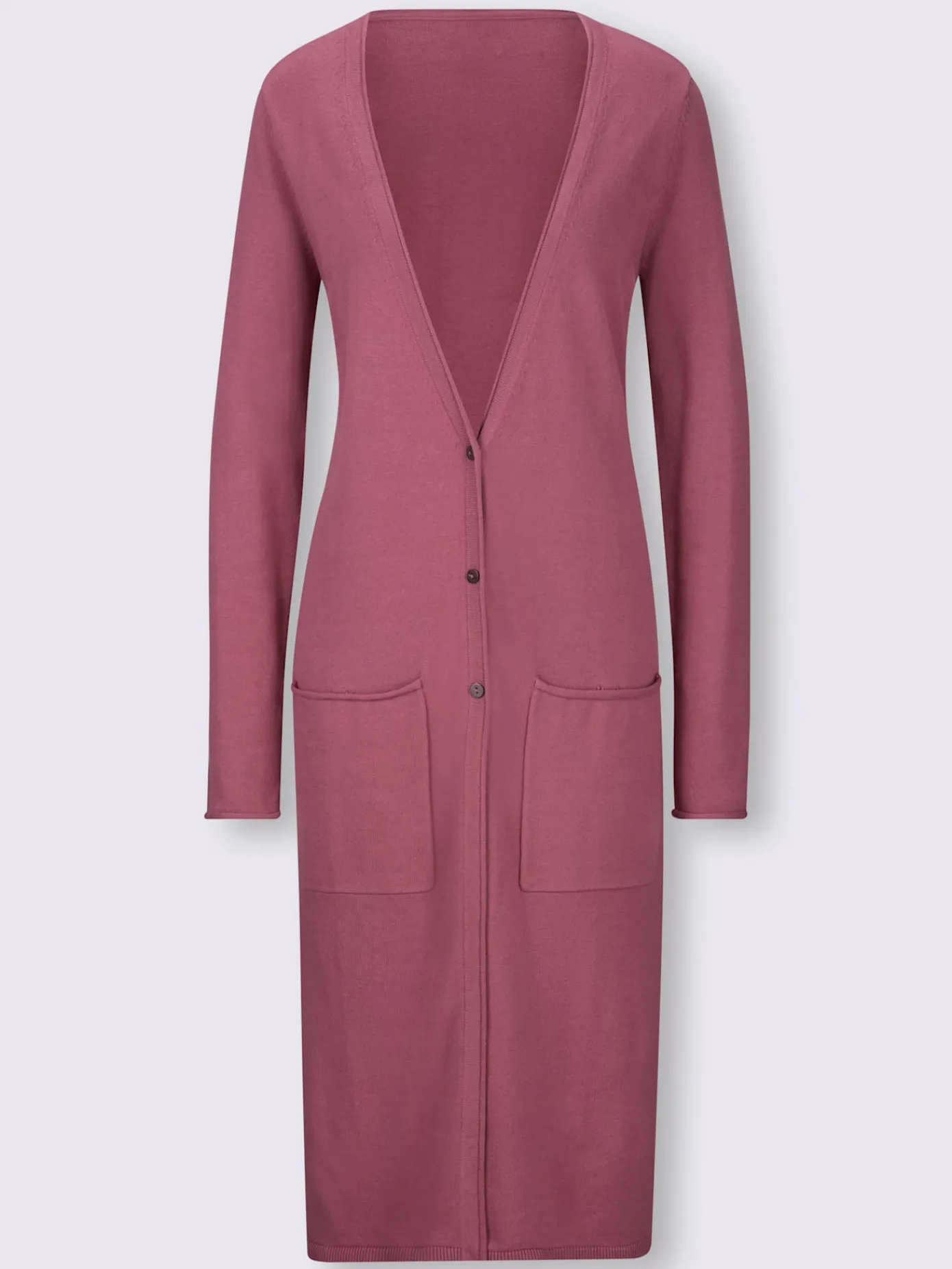 Linea Tesini Gilets Et Cardigans<Veste longue en tricot look tendance