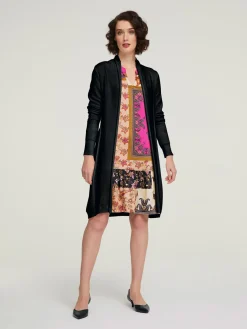 Linea Tesini Gilets Et Cardigans<Veste longue en tricot look décontracté tendance