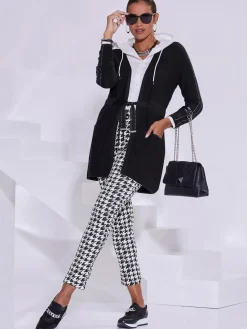 Creation L Gilets Et Cardigans<Veste longue en tricot mélange de lyocell et de viscose de qualité