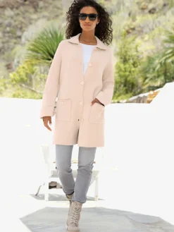Best Connection Gilets Et Cardigans<Veste longue en tricot mélange de viscose doux