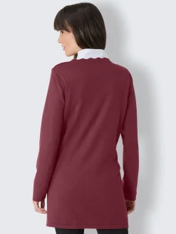 CREATION L PREMIUM Tenues De Cérémonie<Veste longue en tricot produit naturel d'exception