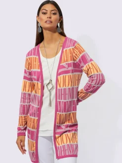 Creation L Gilets Et Cardigans<Veste longue en tricot qualité lyocell estivale