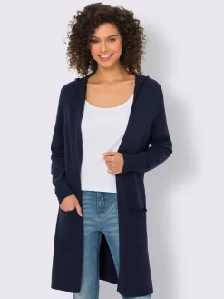 Linea Tesini Gilets Et Cardigans<Veste longue en tricot style cardigan
