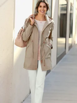 Vestes<Veste longue qualité légèrement froissée