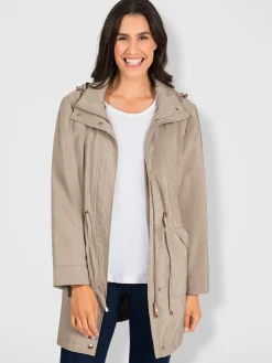 Vestes<Veste longue qualité légèrement froissée