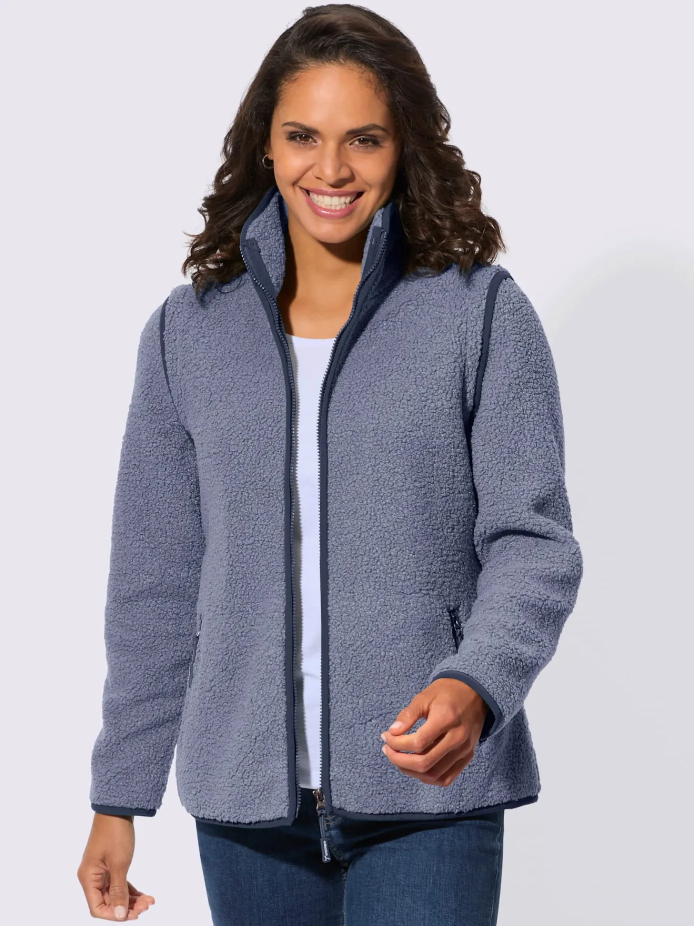 Collection L Vestes<Veste polaire doublure polaire douce