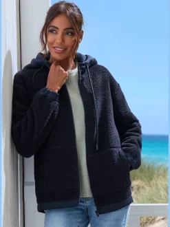 Elbsand Vestes<Veste polaire douce à capuche