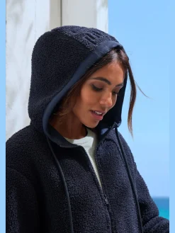 Elbsand Vestes<Veste polaire douce à capuche