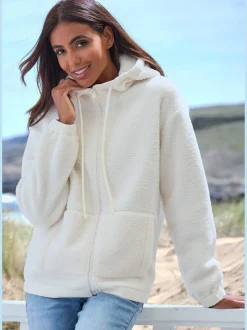 Elbsand Vestes|Tenues De Détente<Veste polaire douce à capuche