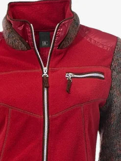 Rick Cardona Vestes<Veste polaire mélange polaire et tricot