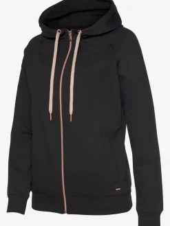 LASCANA T-Shirts<Veste sweat à capuche confortable